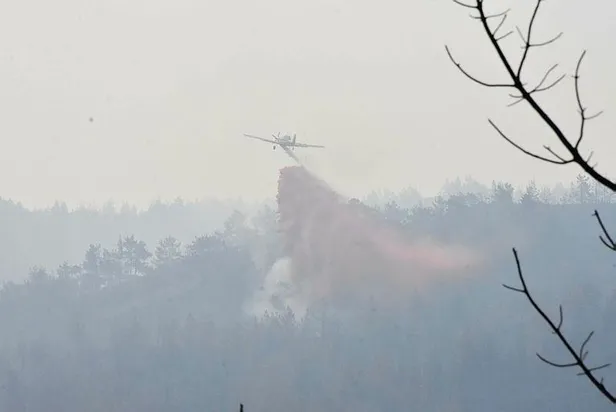 SON DAKİKA: Başkan Recep Tayyip Erdoğan Marmaris'te! Orman yangını olan bölgeyi havadan inceledi-7