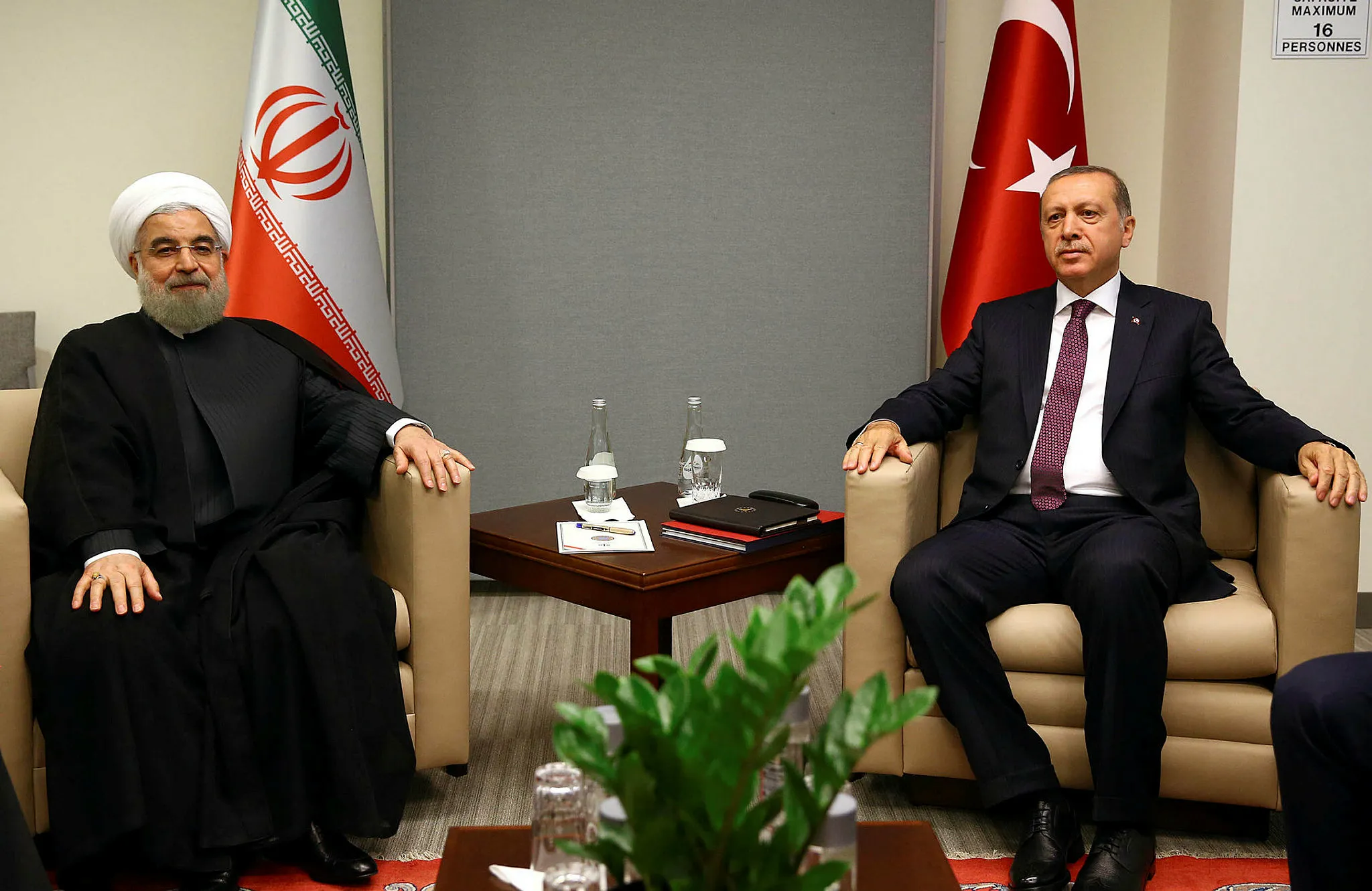 Erdoğan ile Ruhani'den kritik görüşme
