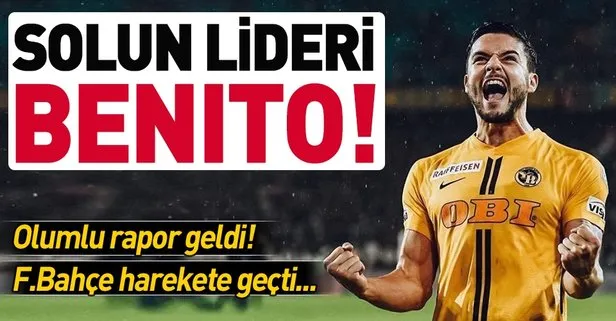 Fenerbahçe, İsviçreli sol bek Benito için düğmeye basıyor