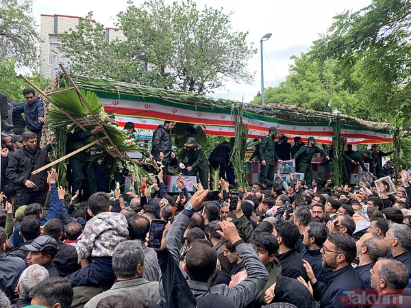 İran'da yas var: Kare kare İbrahim Reisi'nin cenaze töreni - 17