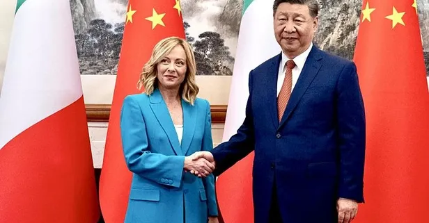 İtalya Başbakanı Meloni Pekin’de! Çin Devlet Şi Cinping ile İpek Yolu iş birliği: Kuşak-Yol Projesi’nde bulunan tek G7 ülkesi