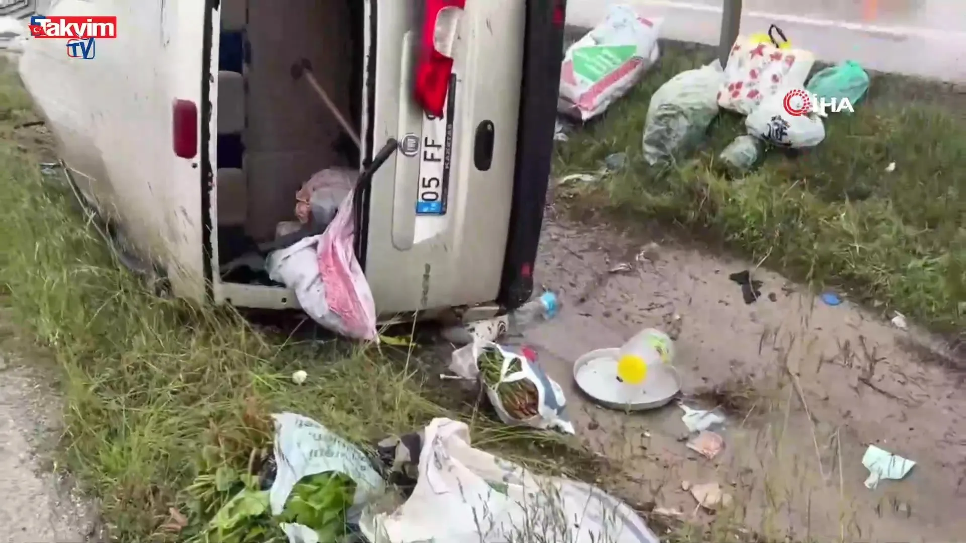 Tokat Erbaa’da trafik kazası: 5 yaralı