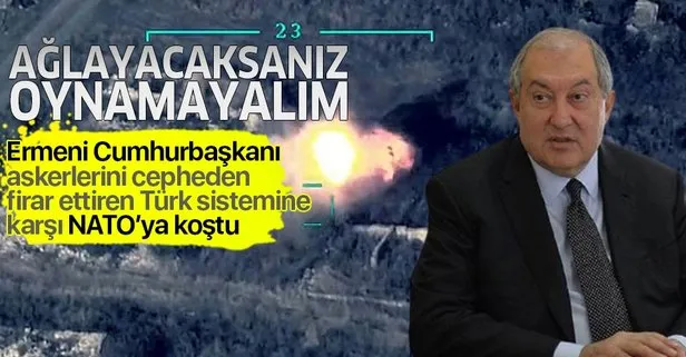 Ermeni Cumhurbaşkanı ağlıyor!