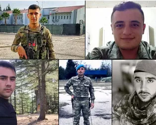 Türkiye İdlib şehitlerini uğurladı! 5 kahraman askere veda