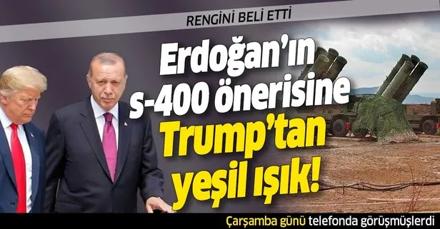ABD Başkanı Donald Trump’tan Türkiye’nin S-400 önerisine yeşil ışık