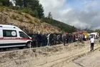 Isparta-Antalya yolunda yolcu otobüsü devrildi! 1 ölü, 8 yaralı