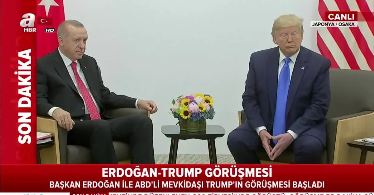 G20 Deki Erdogan Trump Gorusmesi Basladi Videosunu Izle Takvim Tv