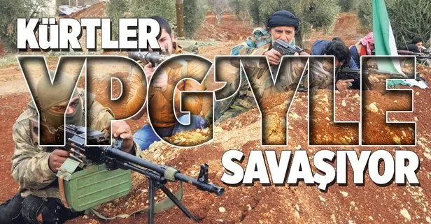 Kürtler YPG’yle savaşıyor