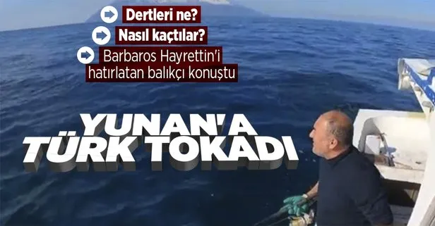 Türk balıkçı İlker Özdemir Yunan’ı nasıl kovduğunu anlattı: Bundan sonra da karşı gelmeye devam edeceğiz