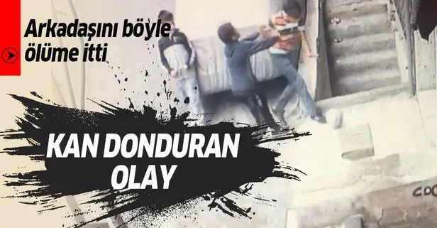 Son dakika: Beyoğlu’nda kan donduran olay! 11 yaşındaki arkadaşını ölüme itti!