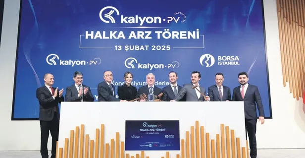 Kalyon PV hisseleri Borsa İstanbul’da işlem görmeye başladı!