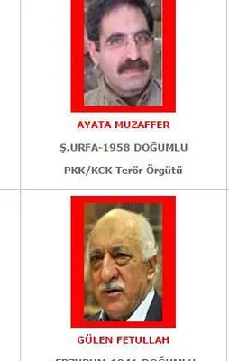 Liste güncellendi! İşte aranan teröristler!