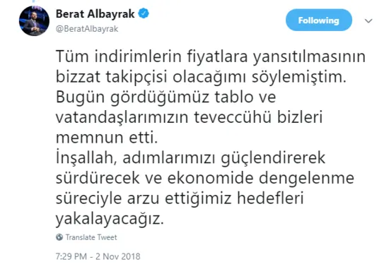 Bakan Albayrak: Adımlarımızı güçlendirerek sürdüreceğiz