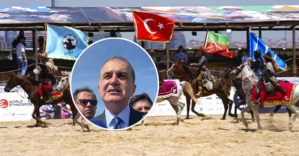 AK Parti Sözcüsü Ömer Çelik'ten Etnospor mesajı: Köklerimizi bilmezsek geleceğimizi kurgulayamayız