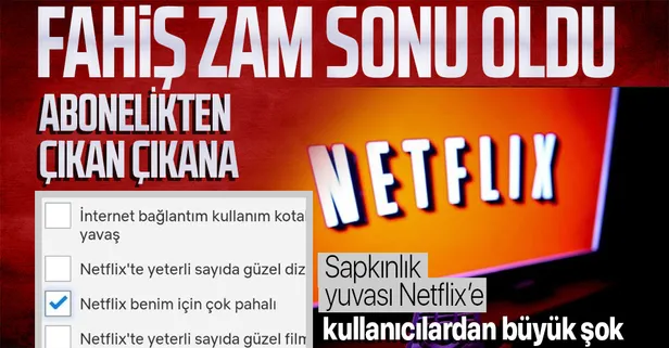 Sapkın ve eşcinsel içeriklerle tartışmaların odağındaydı... Netflix'in fahiş zammı kullanıcılarından tepki topladı!