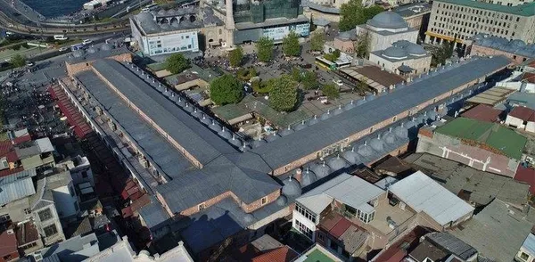3 asırlık dev Mısır Çarşısı'nın restorasyonu tamamlandı!-6