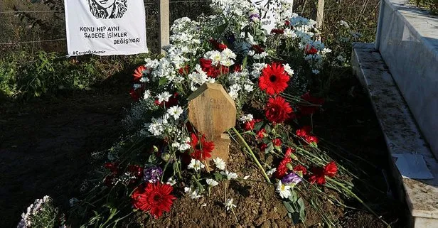 Ceren Özdemir’in mezarı çiçek bahçesine döndü