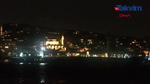İstanbul Boğazı’nda gemi arızası!