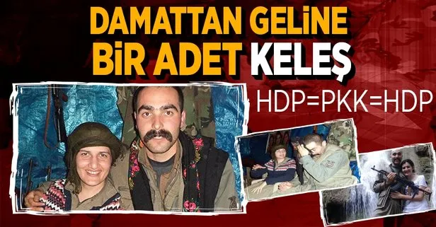 Terörist ile fotoğrafları çıkan HDP’li Semra Güzel’e tepkiler çığ gibi: Damattan geline bir adet keleş
