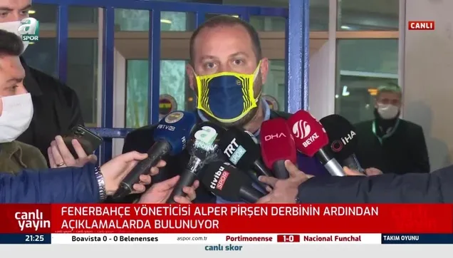Fenerbahçe yöneticisi Alper Pirşen: "Hakem bir kulübe yakınsa bu Fenerbahçe değil"