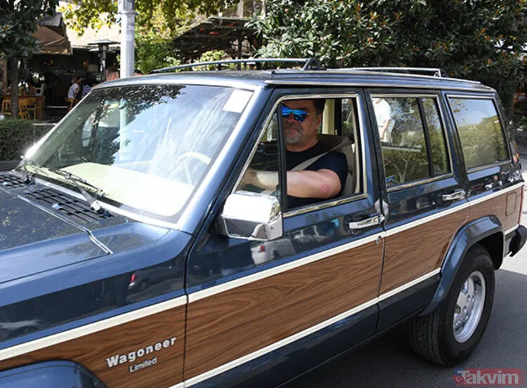 Beyazıt Öztürk eski bir cipte görüldü! 51 yaşındaki White'ın arabası ...