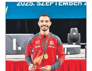 Ferhat Arıcan’dan altın madalya!
