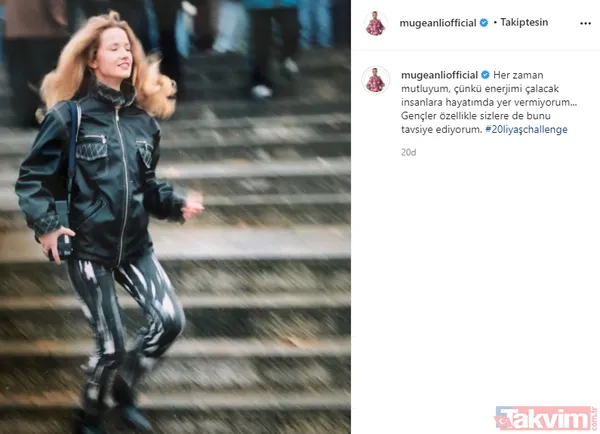 Müge Anlı da lepiska saçlarıyla '20'li yaşlar challenge' akımına uydu! Güzelliğiyle mest eden Müge Anlı'nın gençliği ve Esra Erol... - 22