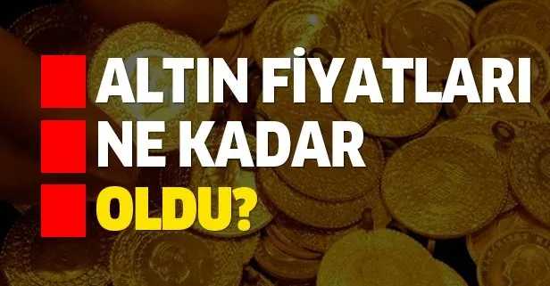 Altında düşüş! Çeyrek ve gram altın ne kadar oldu?