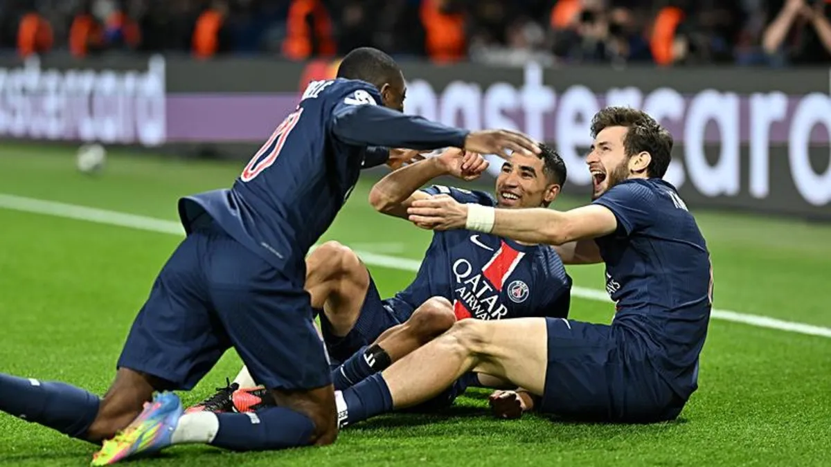 PSG Aston Villa'yı yendi avantajı kaptı!
