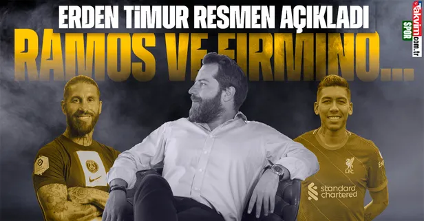 Galatasaray transfer haberleri | Erden Timur'dan flaş Firmino ve Sergio Ramos açıklaması