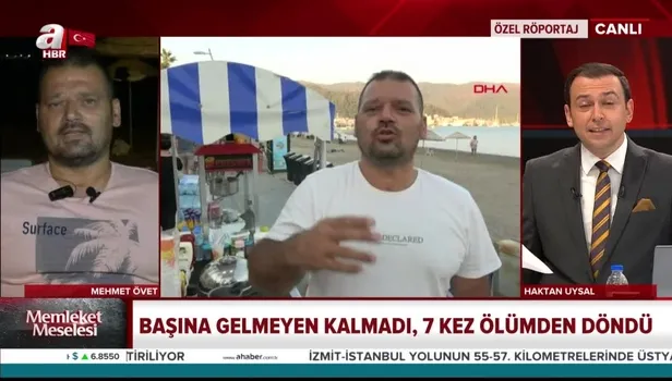 7 kez ölümden döndü! Türkiye'nin konuştuğu isim Mehmet Övet A Haber'e konuştu