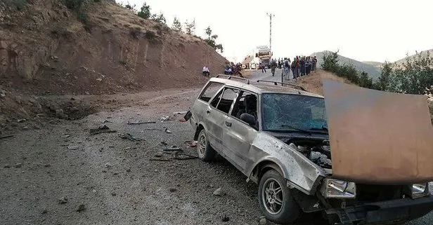 Siirt’te terör örgütü PKK’dan güvenlik korucusuna el yapımı patlayıcılı saldırı