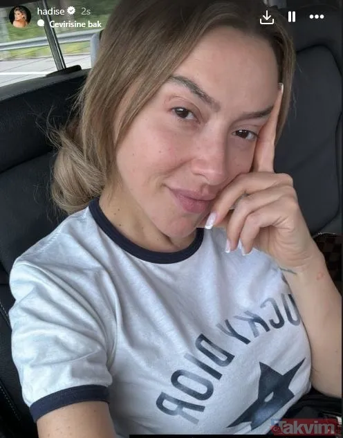 Hadise’den sıfır makyaj poz! Ne filtre ne photoshop! En cesur haliyle yakın çekim paylaştı! Gören bir daha baktı - 16