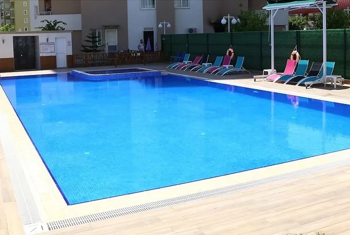 Havuzdaki klora dikkat