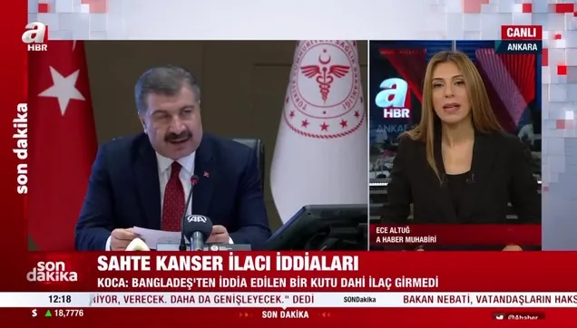 Bakan Koca'dan 'sahte ilaç' yalanlarına tepki