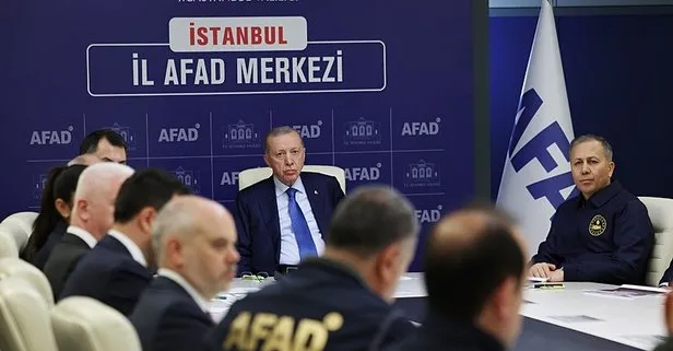 Başkan Erdoğan sahada: AFAD’daki kriz merkezinde brifing! Devletin tüm birimleri 7/24 teyyakuzda