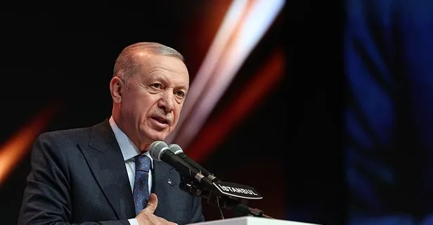 Başkan Erdoğan'dan Haliç Kongre Merkezi'ndeki programda önemli açıklamalar