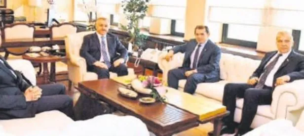 Başkan Dursun Özbek Arslan’ı ziyaret etti