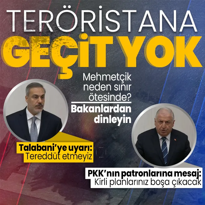 TBMMde terörle mücadele oturumu | Milli Savunma Bakanı Yaşar Güler ve Dışişleri Bakanı Hakan Fidandan flaş açıklamalar