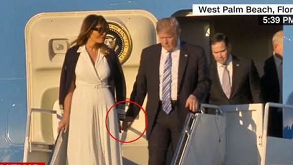 First Lady'den Trump'ı şoke eden hareket-2