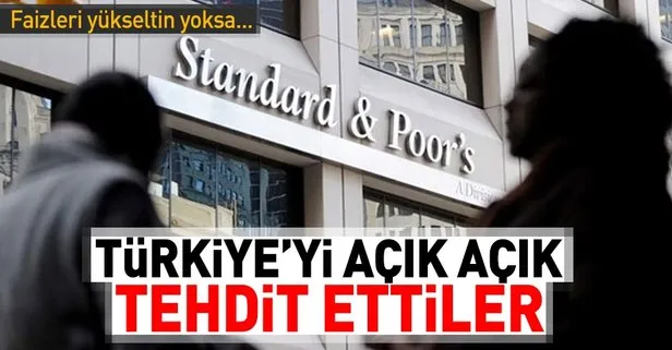S&P’den Türkiye’ye faiz tehdidi