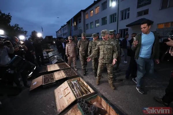 Azerbaycan Cumhurbaşkanı Müşaviri Hikmet Hacıyev, Karabağ'da ele geçirilen silahların listesini açıkladı - 15
