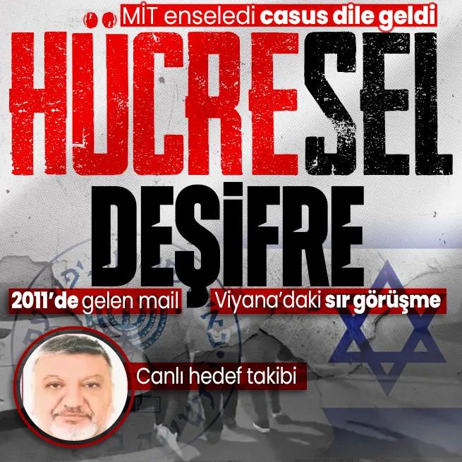 MİTin MOSSADın hücresini çökerttiği operasyonun detayları! Casus anlattı: 2011de gelen mail, Viyanadaki sır görüşme, canlı hedef takibi...