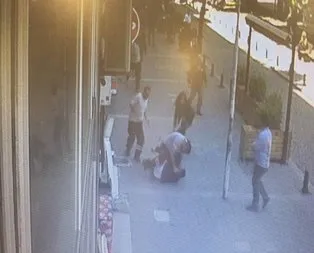 Sokak ortasında karısını döven kişi serbest bırakıldı
