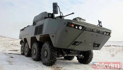 Kazakistan Türk yapımı zırhlı Arma 8×8’i ve Nefer silah sistemini test etti! Özellikleriyle korku salıyorlar