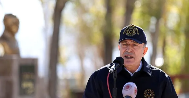 Milli Savunma Bakanı Hulusi Akar: "Hukuk ve milletimiz bunların haddini bildirecek"