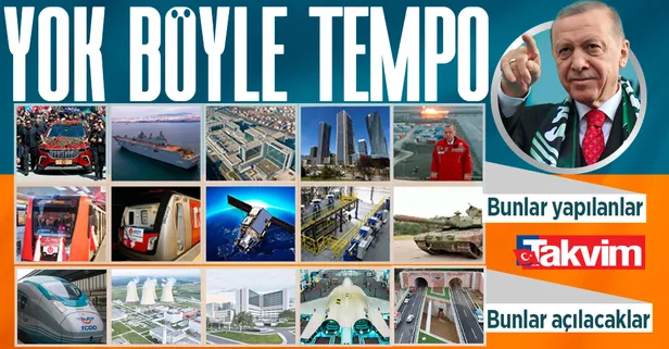 Yok böyle tempo! Başkan Erdoğan “Türkiye Yüzyılı” için kolları sıvadı, Bay Bay Kemal ise bakakaldı