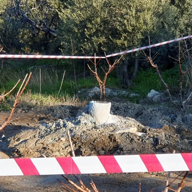 Bahçesine kuyu açmak isterken gaz buldu
