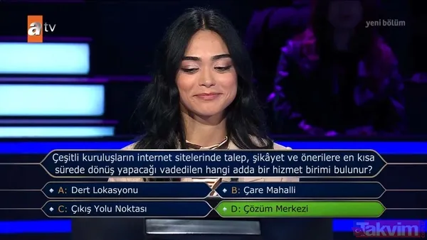Viyana'da eğitim aldı Kayseri'de hayata geçirdi! Menekşe Koyuncu Kim Milyoner Olmak İster'e damga vurdu! Kenan İmirzalıoğlu'na Ezel diye seslendi - 42