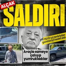 FETÖ’cüler canlı yayında gazeteciye saldırdı! Üzerine araba sürüp ezmeye çalıştı yetmedi yumrukladı | Dışişleri Bakanlığı: Hesap verecekler